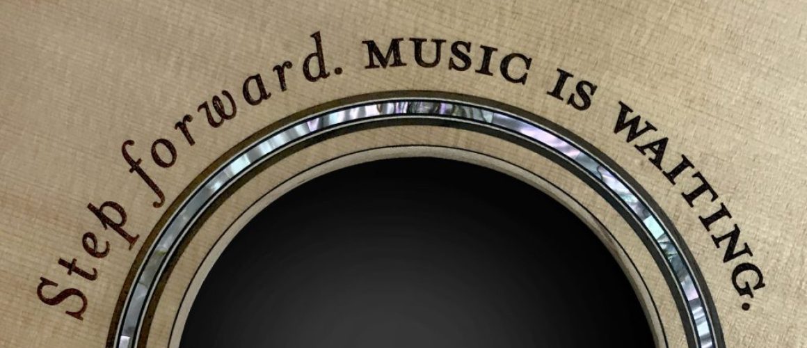 Step Forward. MUSIC IS WAITING.