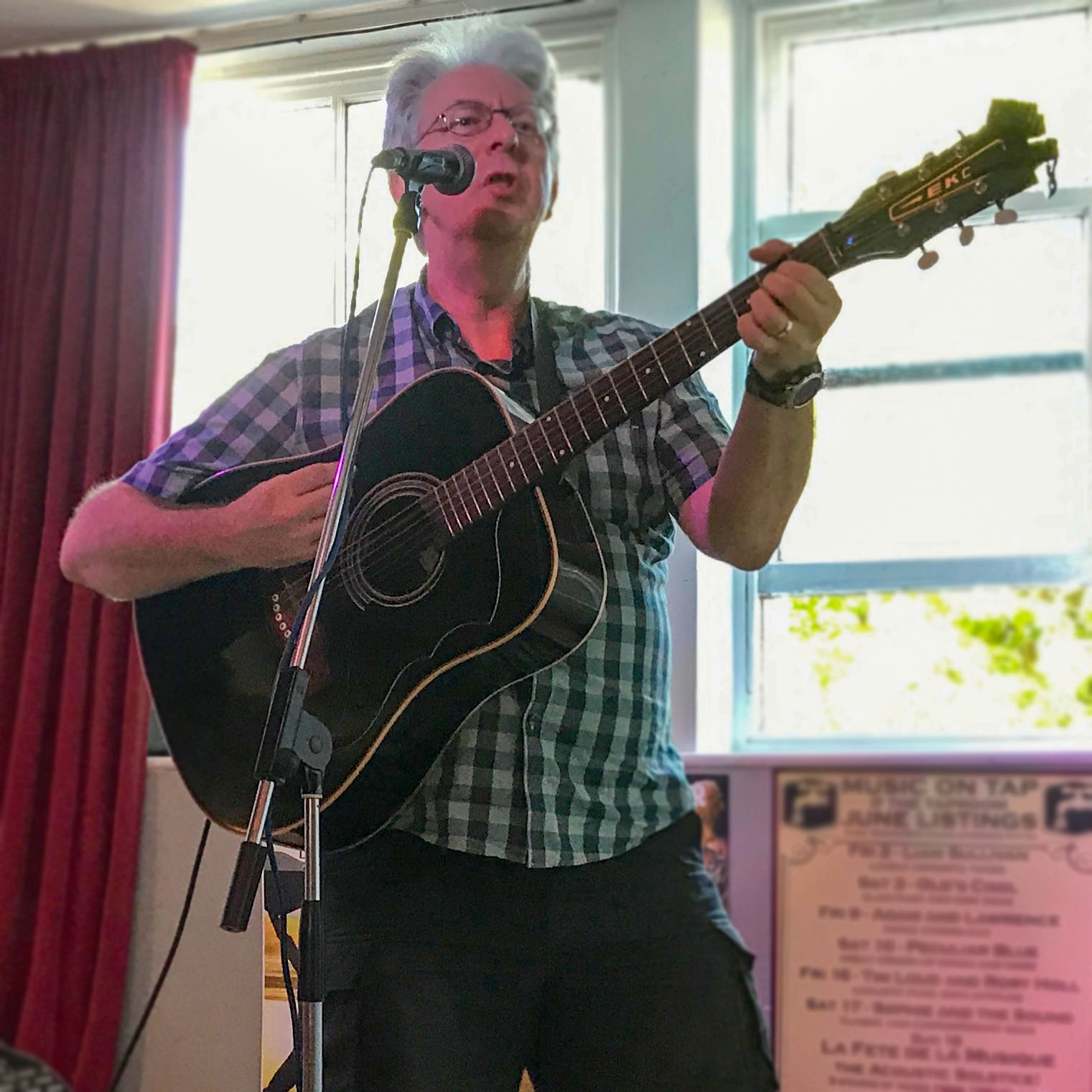 Craig at the Acoustic Solstice