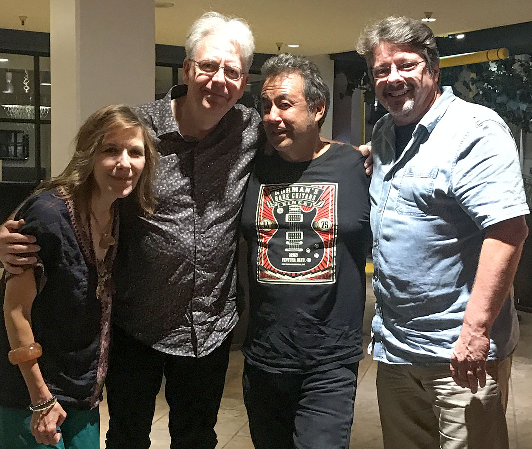 Nicki, Craig, Kendall and Pete, in Santa Monica