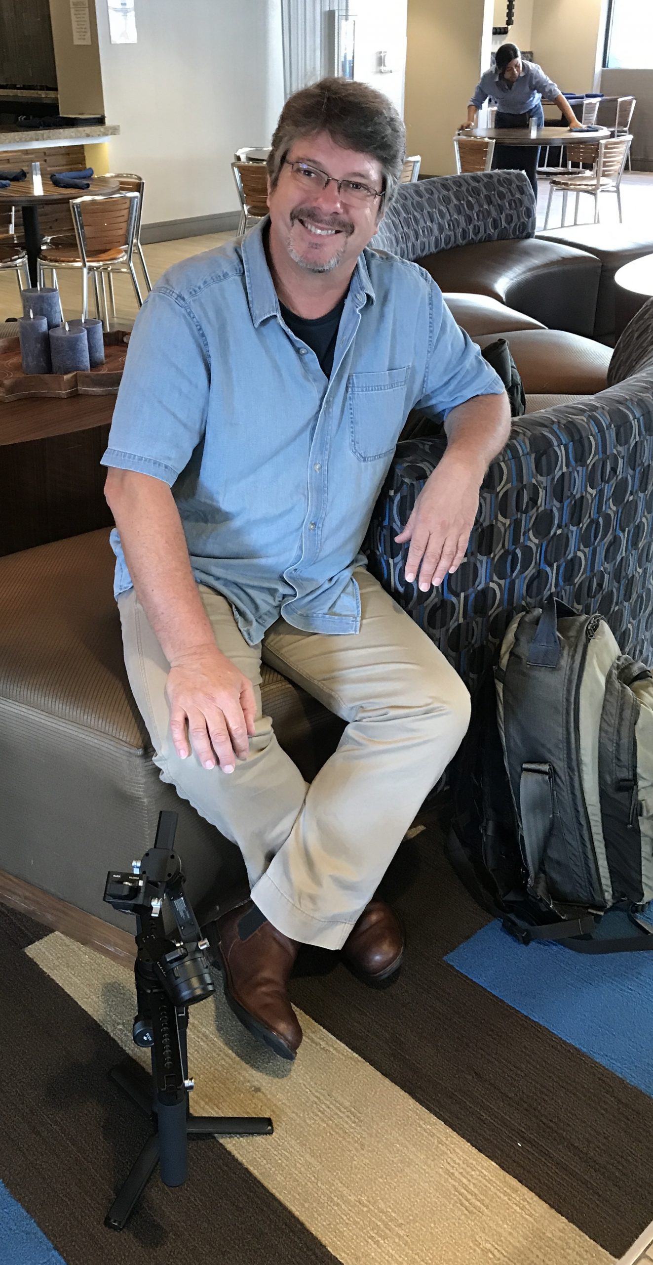 Pete Bennett, in Santa Monica