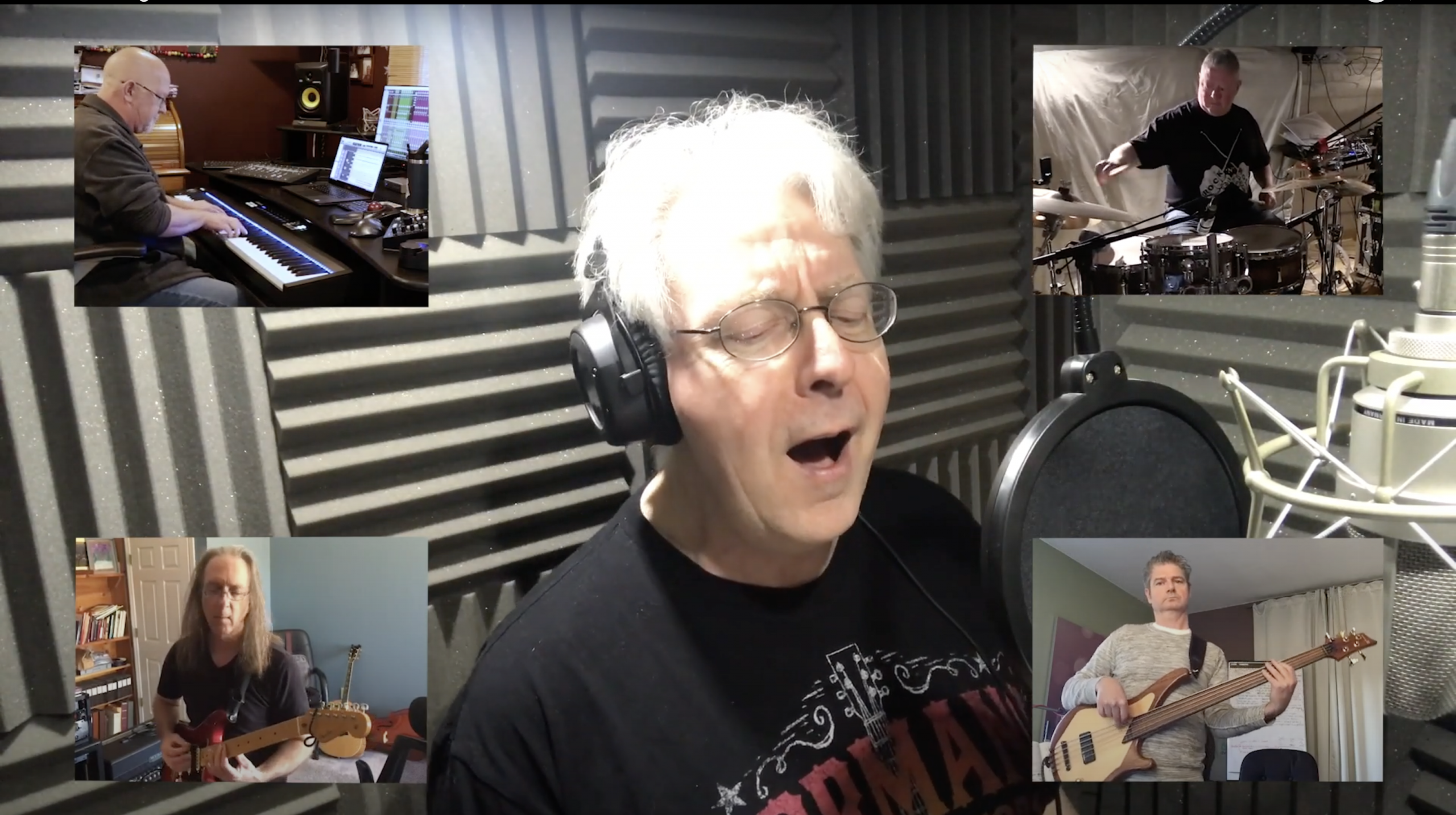 Thinking on Your Own - All band members assembled